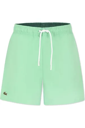 Lacoste Badeshorts med logoapplikation