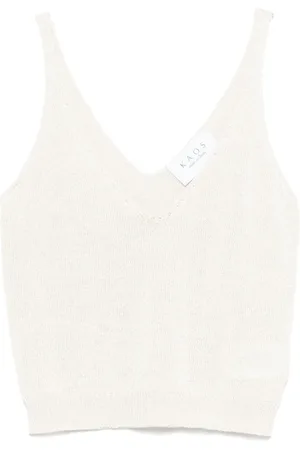 Kaos Tanktop med metallisk tråd