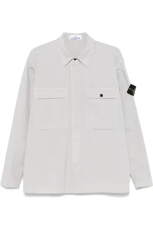 Stone Island Skjorte med kompasmærke
