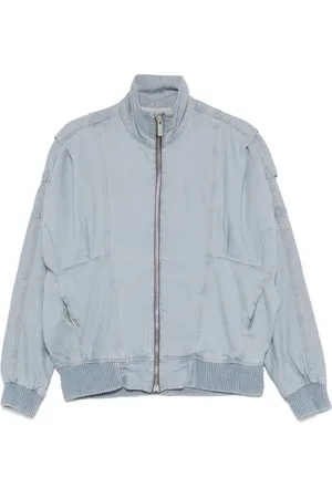 REMAIN Denimjakke med flagermusærmer