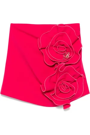 MISS BLUMARINE Nederdel med blomsterapplikation
