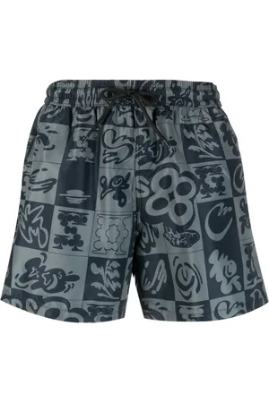 GCDS Badeshorts med skaktern