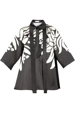 Elie saab Bluse med blomstertryk