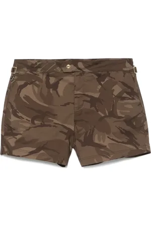 Tom Ford Badeshorts med kamuflagetryk