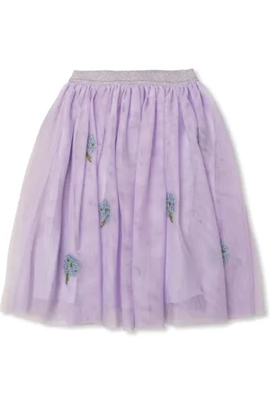 Stella McCartney Kort nederdel med blomsterbroderi