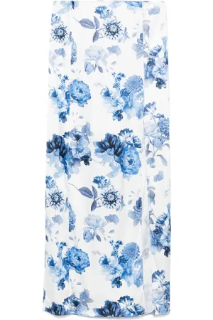 ALICE+OLIVIA Lang Stephine nederdel