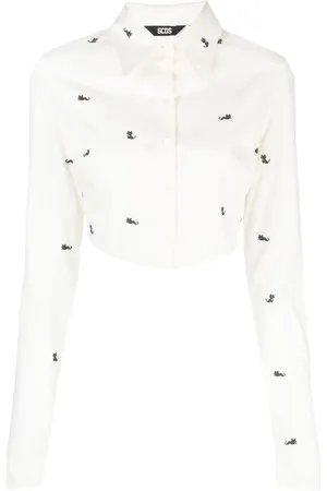 GCDS Cropped Kittho skjorte
