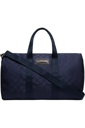 Vilebrequin Taske-72 holdall-taske i jacquard med monogram