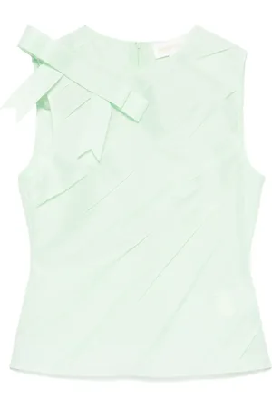 Shushu/Tong Bluse med sløjfedetalje