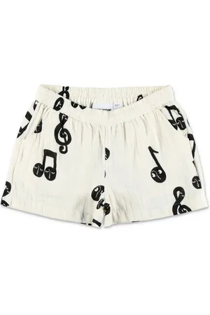 Mini Rodini Shorts med musiknode-tryk
