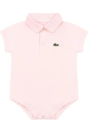 Lacoste Ribstrikket bodysuit med logoapplikation