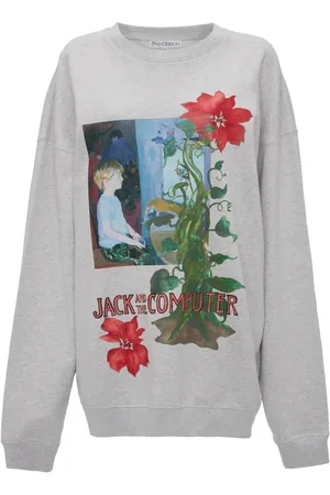 J.W.Anderson Sweatshirt med grafisk tryk