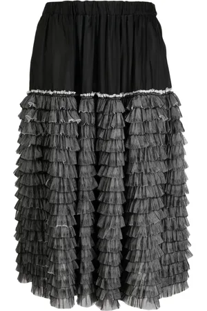 Comme des Garçons Shorts med tekstureret finish og plisseret finish