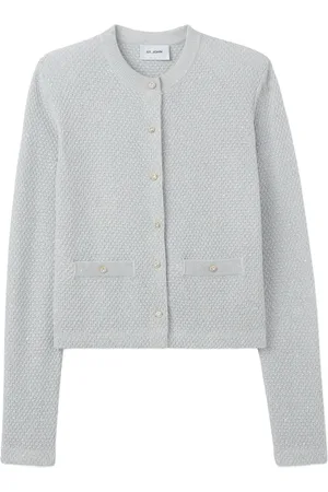 ST. JOHN Cardigan med pailletter