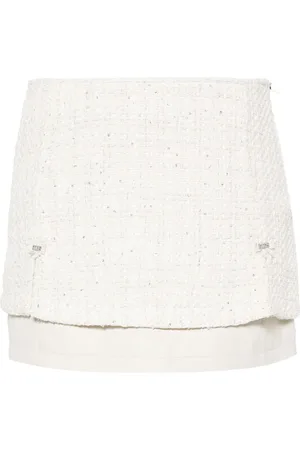 GCDS Mini-nederdel i tweed