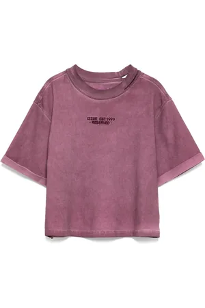 Izzue T-shirt med logobroderi
