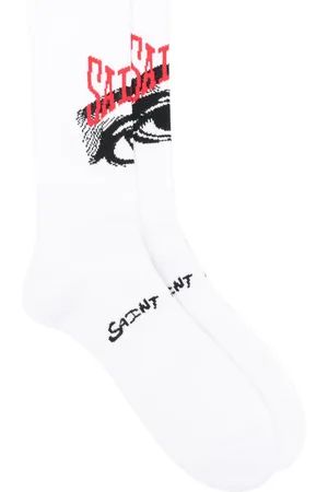 SAINT MXXXXXX Strømper med intarsia-logo