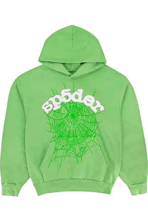 Sp5der Web Green hættetrøje