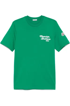 Moncler T-shirt med broderet logo