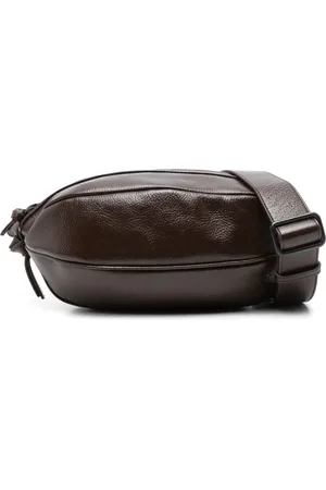 Hereu Boya L crossbody-taske med slitageeffekt