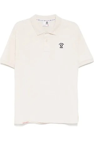 A Bathing Ape Polo med moonface-logo