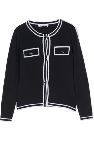 MONNALISA Cardigan med kontrastkant