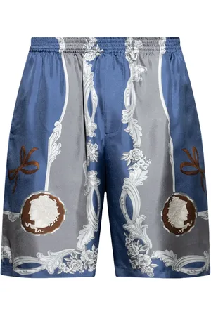 VERSACE Cameo shorts i silke