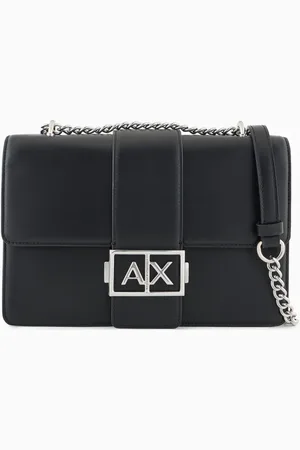 Armani Exchange Crossbody-taske med logoplade