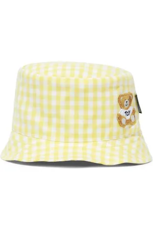 Moschino Bøllehat med bamsemotiv