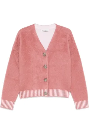 Lanvin Cropped cardigan med børstet effekt