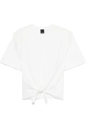Pinko T-shirt med bindedetalje