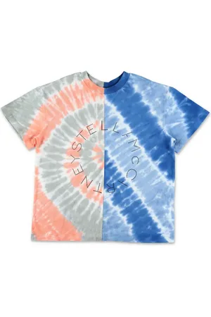 Stella McCartney T-shirt med batiktryk