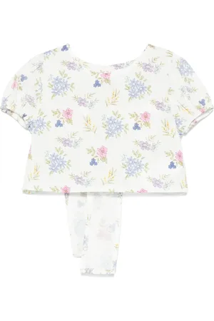 MISS GRANT T-shirt med blomstertryk