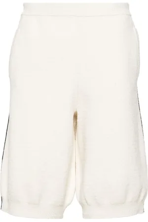 GCDS College bermuda-shorts i bouclé-strik