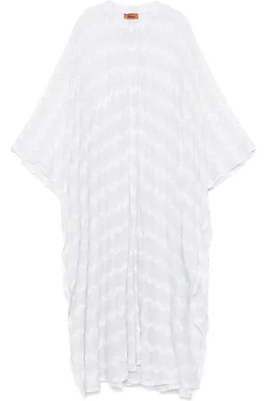 Missoni Lang zigzagvævet kjole