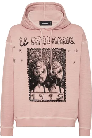 Dsquared2 Hættetrøje med grafisk tryk