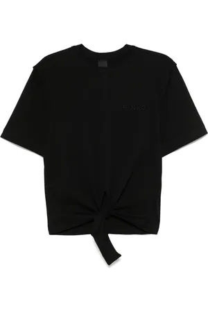 Pinko T-shirt med bindedetalje
