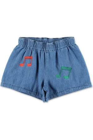 Mini Rodini Shorts med broderet musiknode