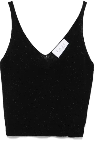Kaos Tanktop med metallisk tråd