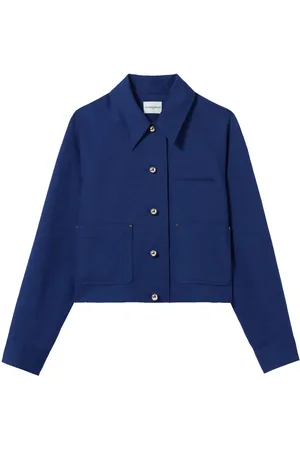 Claudie Pierlot Cropped skjortejakke