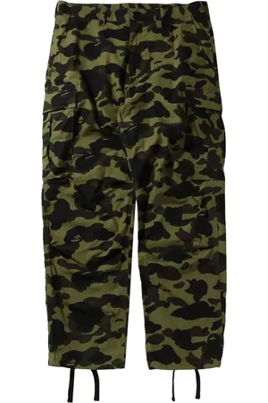 A Bathing Ape Cargo-bukser med kamuflagetryk