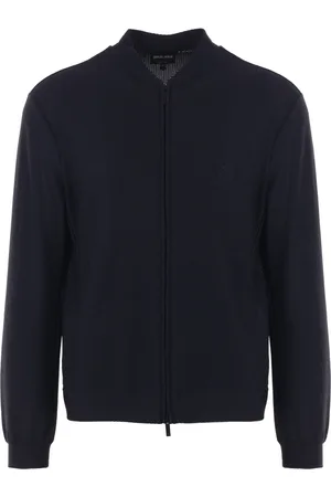 Giorgio Armani Vaffelstrikket cardigan