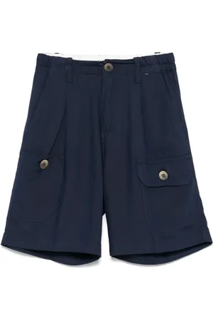 Paolo Pecora Shorts med plisseret detalje