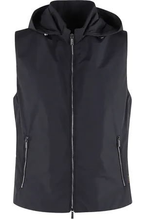 MOORER Vest med lynlås