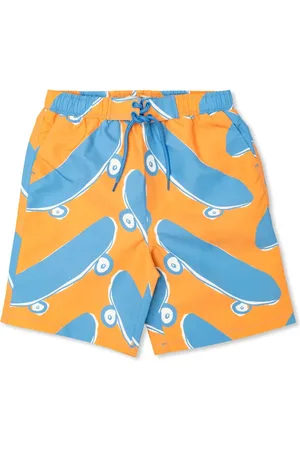 Stella McCartney Badeshorts med grafisk tryk