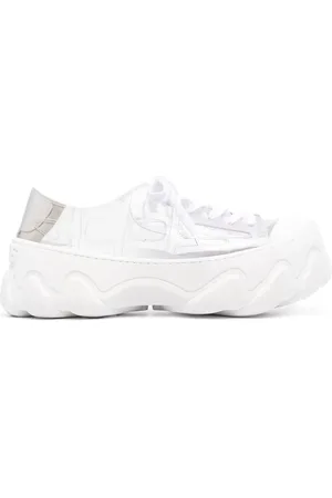 GCDS Transparente low-top Ibex sneakers