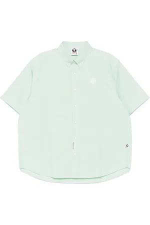 A Bathing Ape AAPENOW skjorte med moonface-logo