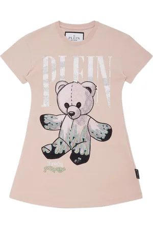 Philipp Plein Kjole med bamsetryk