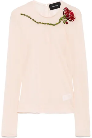 Simone Rocha Top i mesh