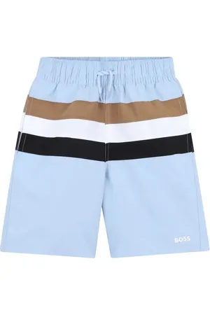 HUGO BOSS Stribede badeshorts